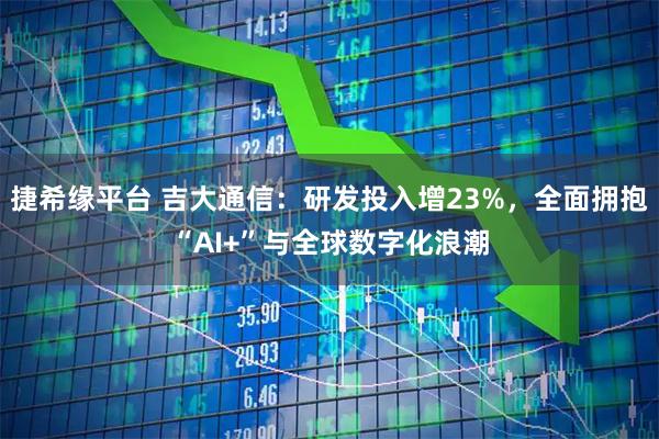 捷希缘平台 吉大通信：研发投入增23%，全面拥抱“AI+”与全球数字化浪潮